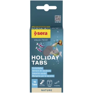 Sera Holiday Tabs (10 Futtertabletten) Neue Kollektion